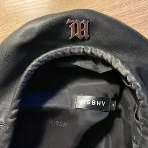 Misbhv | Accessories | Misbhv Faux Leather Beret | Poshmark display picture 3